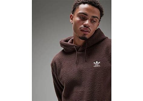 adidas originals sherpa overhead hoodie